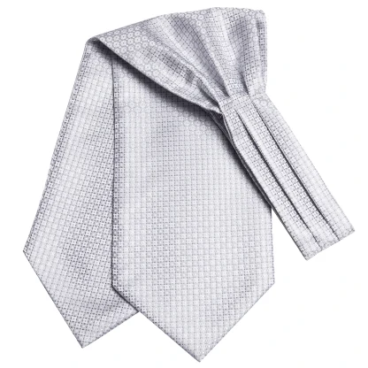 Ascot Tie with Cufflinks and Pocket Square - Image 3