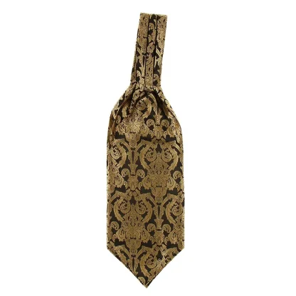 Retro Luxury Print Ascot Tie - Image 2